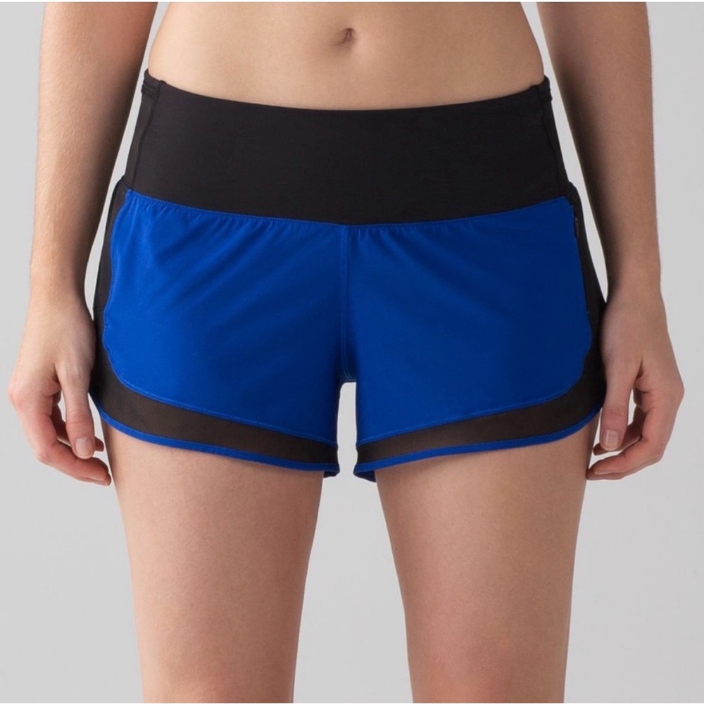Lululemon Mind Over Miles Short (3.5")
Jet Stream / Black Lined Size 10